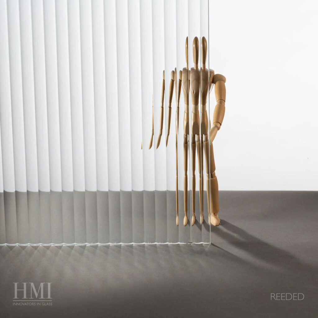 Reeded-1920w Reeded Glass pattern sample